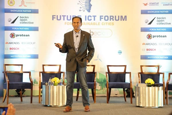 Sivakumar Selva Ganapathy at the  ICT Forum